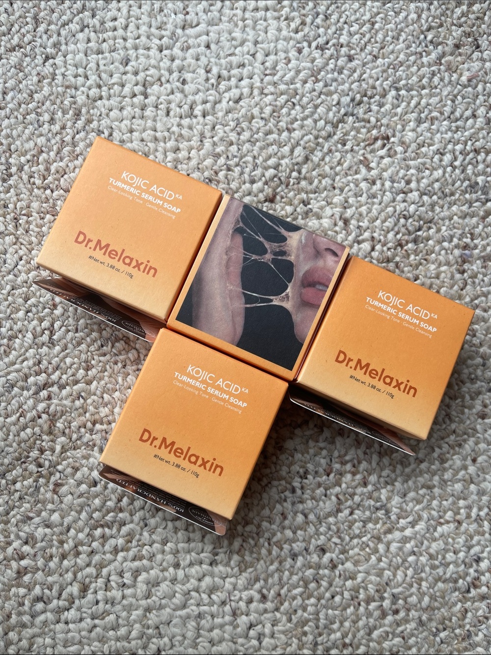 Dr. Melaxin Kojic Acid + Turmeric Serum Soap